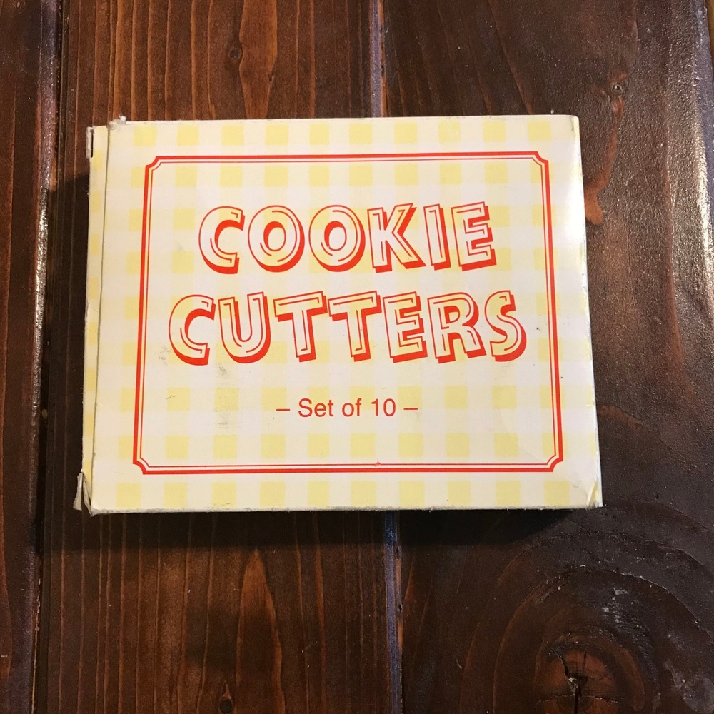 Giftco Inc Number Cookie Cutters Set of 10 Metal 0-9 Birthday Milestone 584203